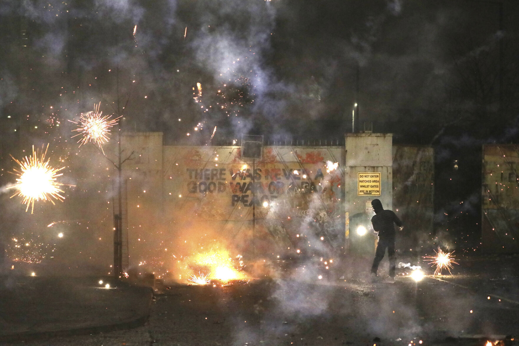APTOPIX Britain Northern Ireland Unrest